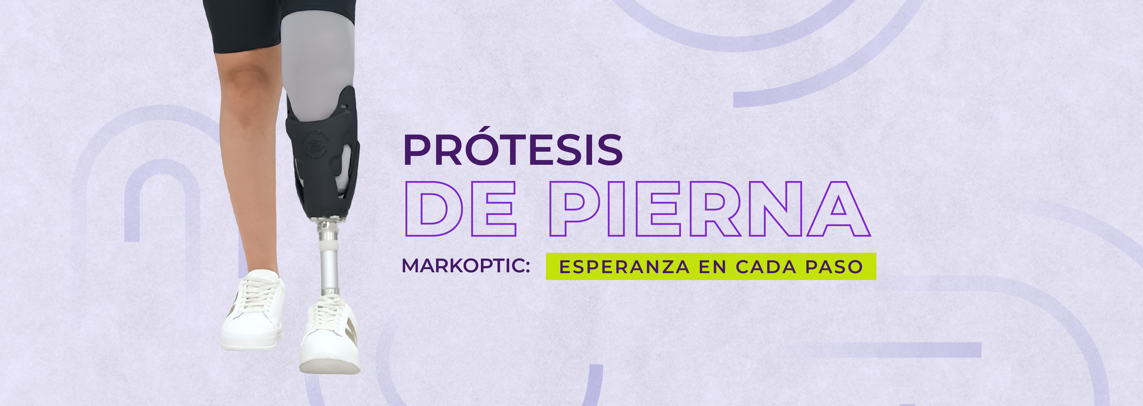 Prótesis de Pierna Markoptic: Esperanza en cada paso